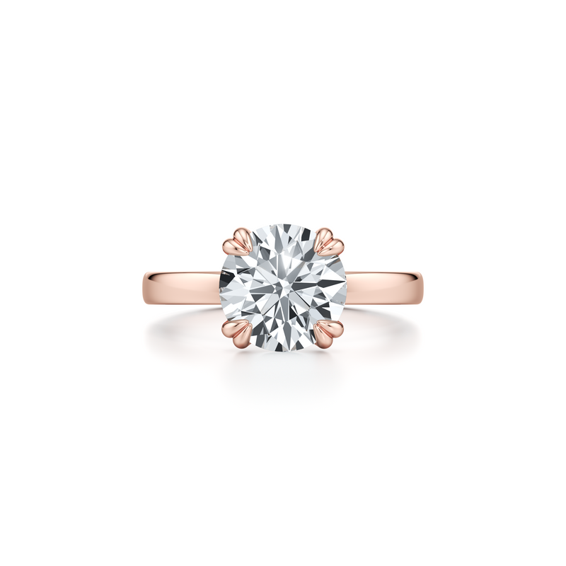 Hayden JD Signature Solitaire Lab Diamond Engagement Ring image 9