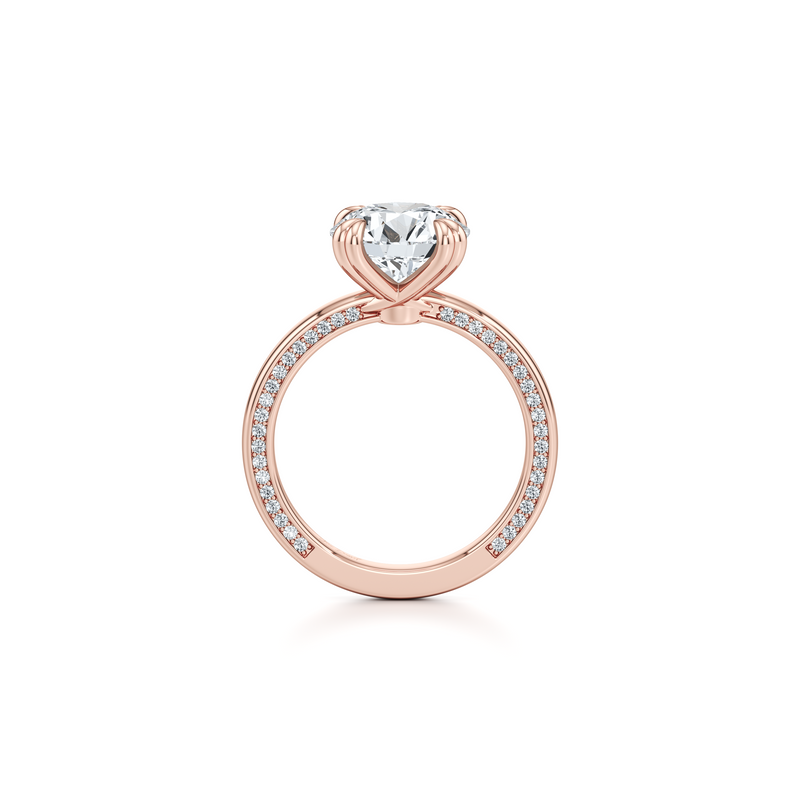 Hayden JD Signature Solitaire Lab Diamond Engagement Ring image 12