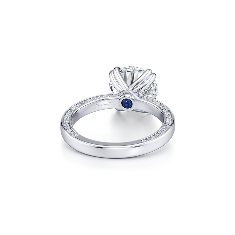 Hayden JD Signature Solitaire Lab Diamond Engagement Ring image 3