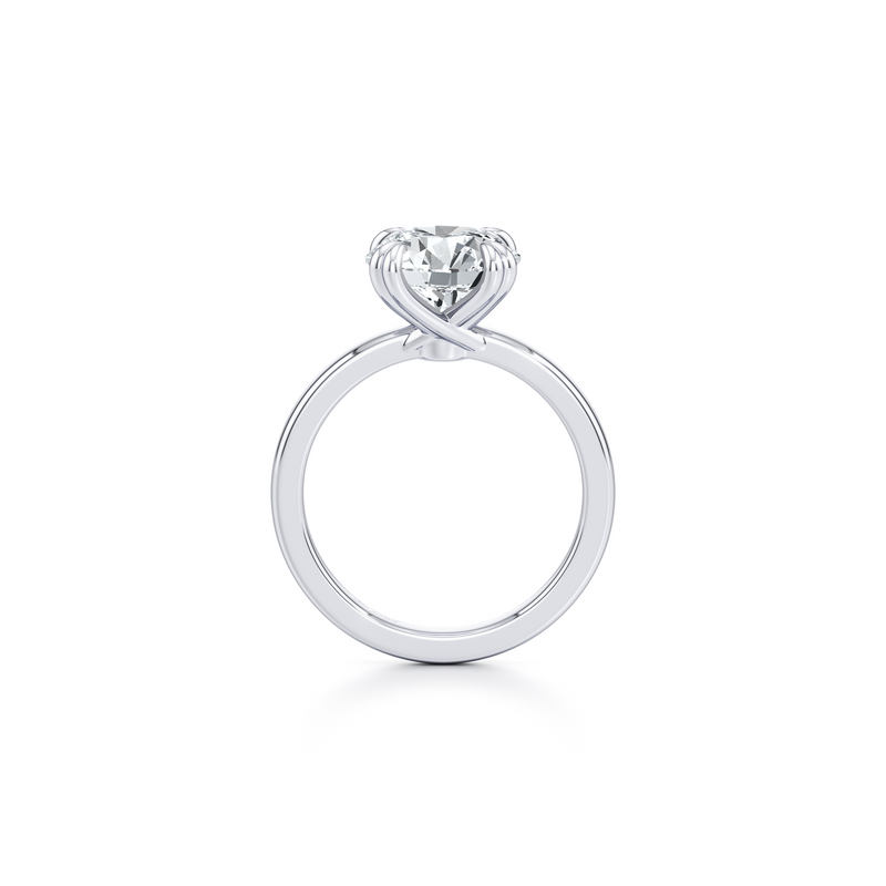 Hayden JD Signature Solitaire Lab Diamond Engagement Ring image 4