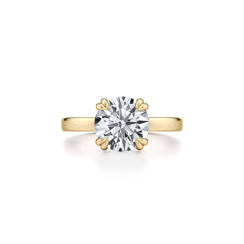 Hayden JD Signature Solitaire Lab Diamond Engagement Ring image 5