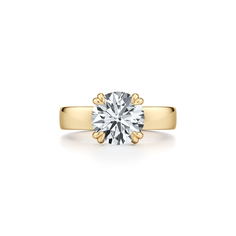 Hayden JD Signature Solitaire Lab Diamond Engagement Ring image 5
