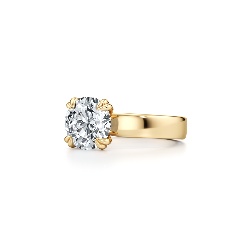 Hayden JD Signature Solitaire Lab Diamond Engagement Ring image 6