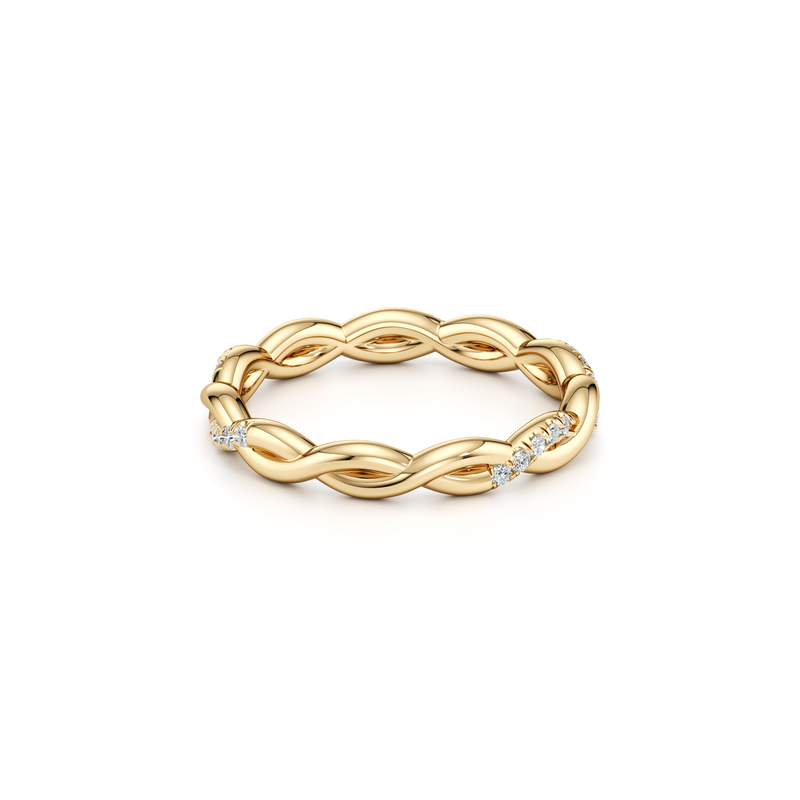 Ivy Lab Diamond Wedding Band image 4