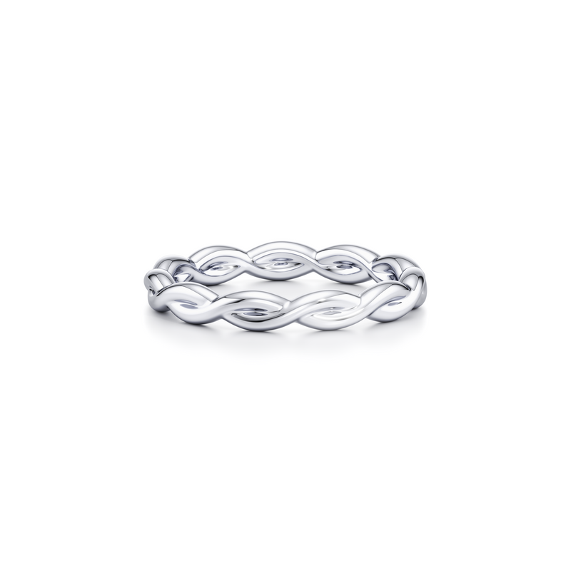 Ivy High Polish Wedding Band image 1