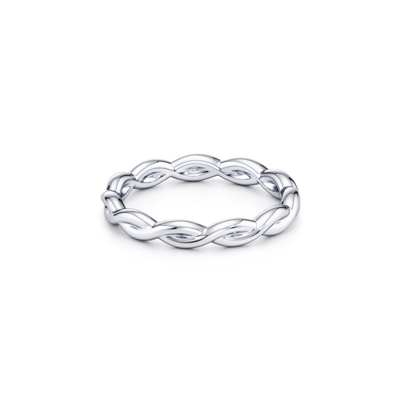 Ivy High Polish Wedding Band image 2