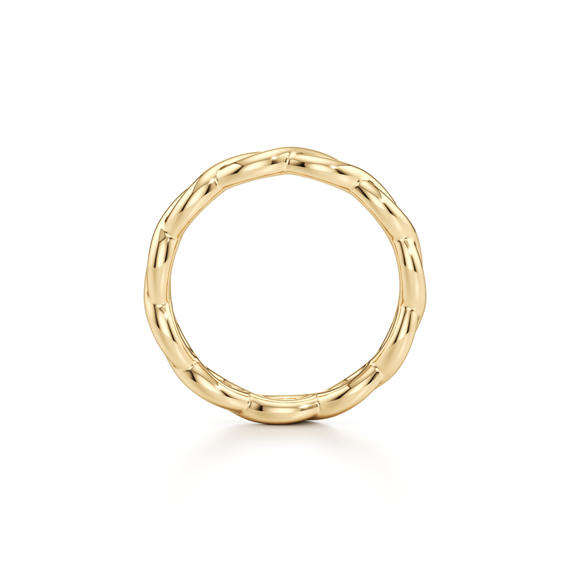 Ivy High Polish Wedding Band image 5