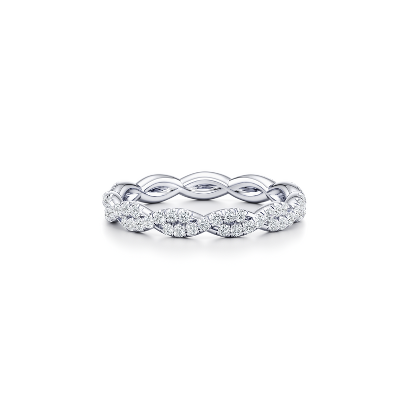 Ivy Lab Diamond Wedding Band image 1
