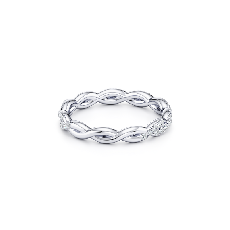 Ivy Lab Diamond Wedding Band image 2