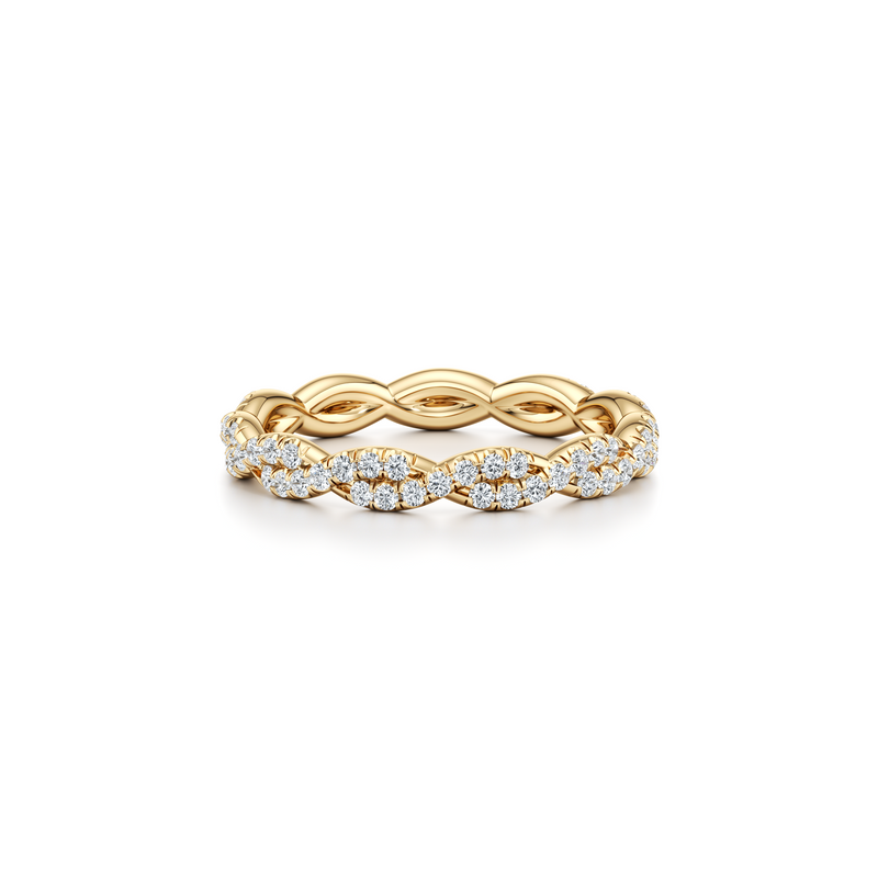 Ivy Lab Diamond Wedding Band image 4