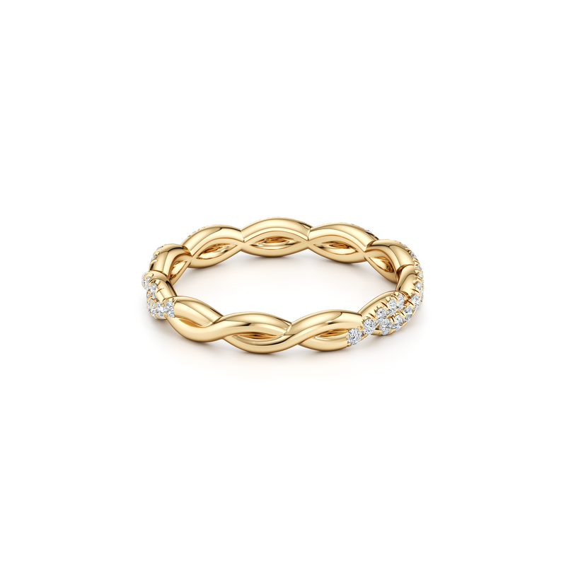 Ivy Lab Diamond Wedding Band image 5