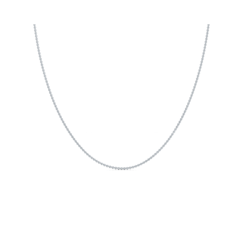 La Petite Lab Diamond Tennis Necklace image 1