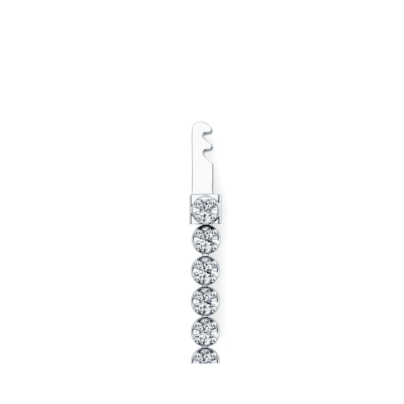 La Petite Lab Diamond Tennis Necklace image 2