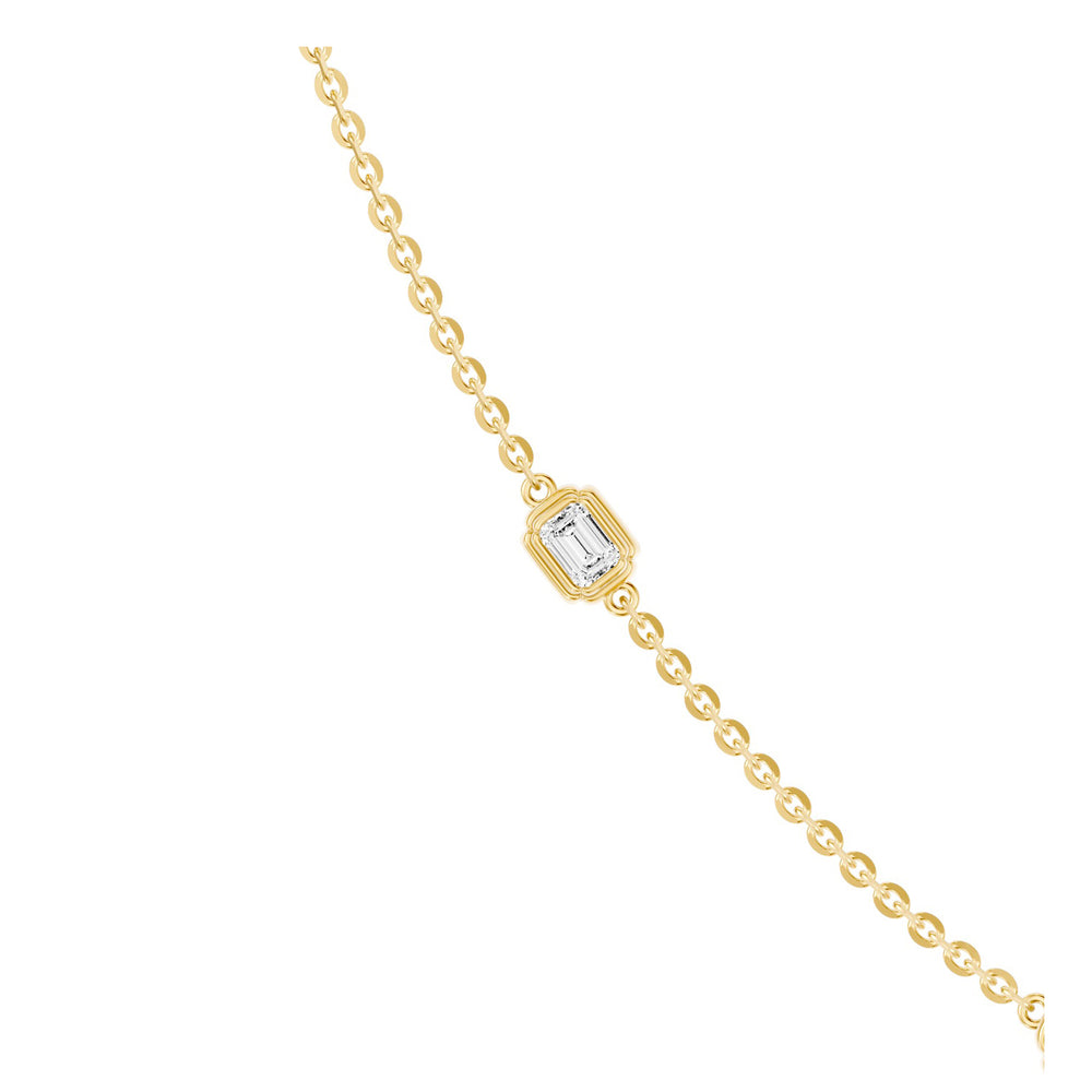 Dorée By The Yard Mixed Shape Lab Diamond Necklace image 6