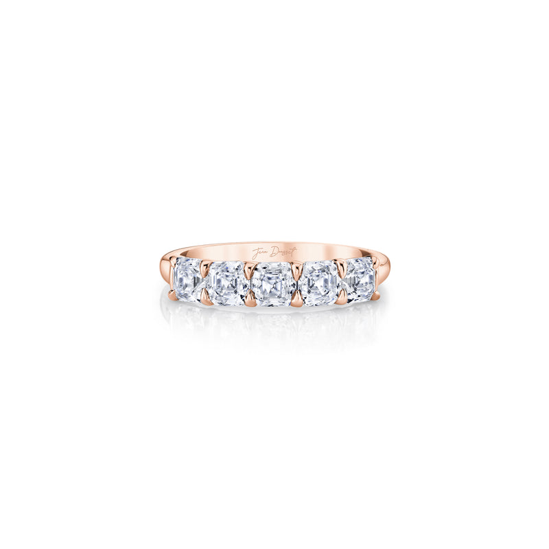 Olivia 5-Stone Asscher Lab Diamond Band image 8