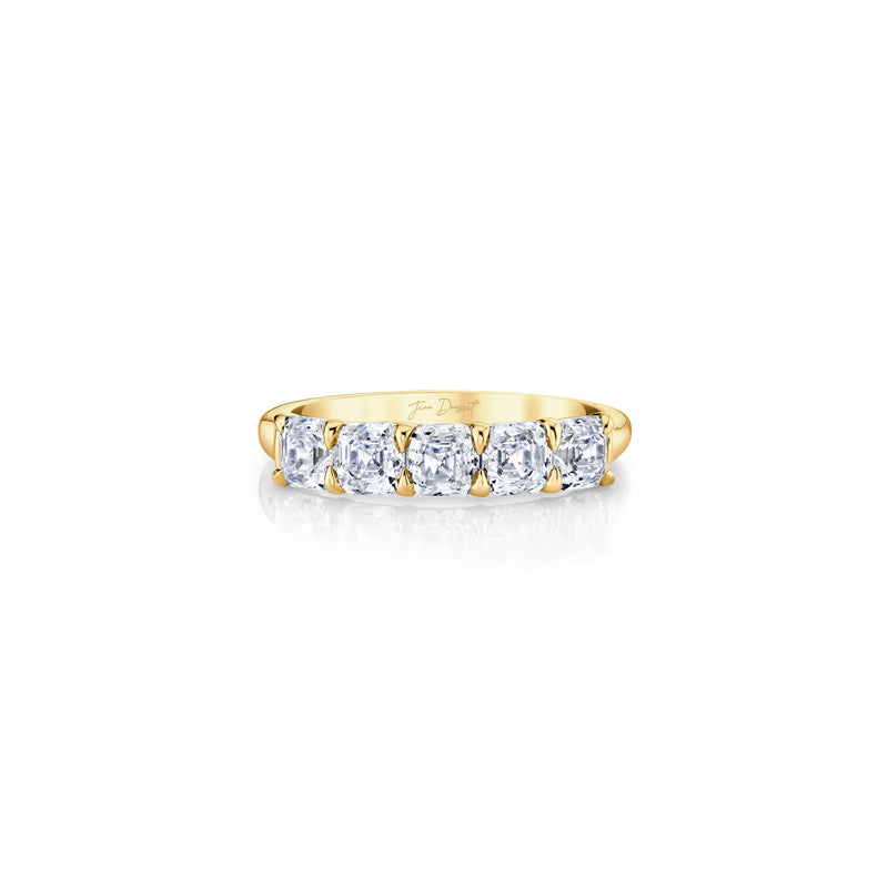Olivia 5-Stone Asscher Lab Diamond Band image 7