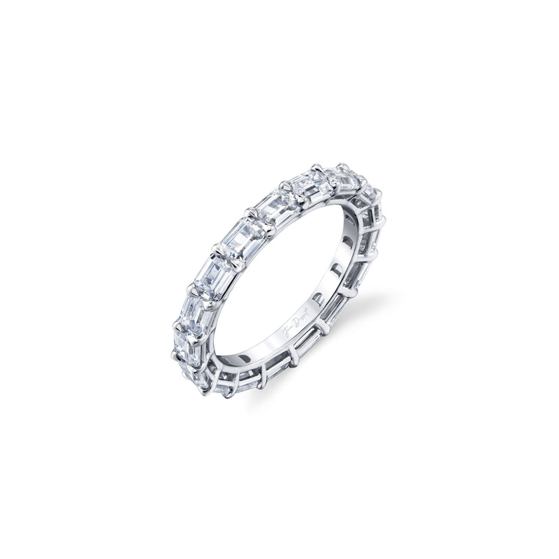 Olivia East-West Emerald Lab Diamond Eternity Band image 14
