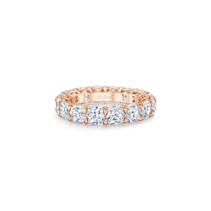 Olivia Cushion Lab Diamond Eternity Band image 11