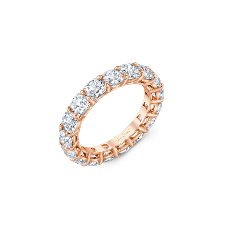 Olivia Cushion Lab Diamond Eternity Band image 3