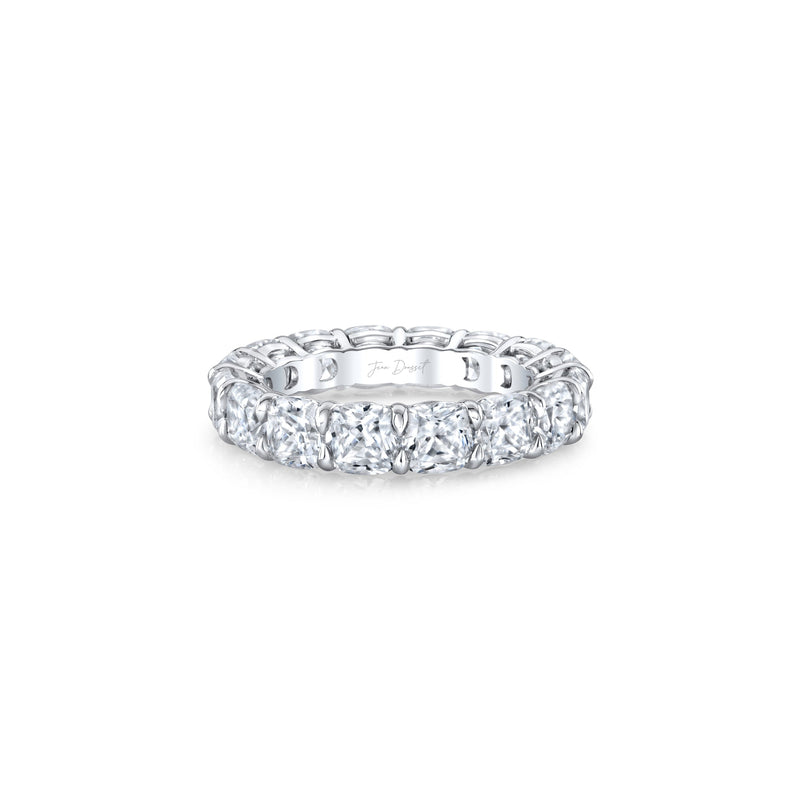 Olivia Cushion Lab Diamond Eternity Band image 9