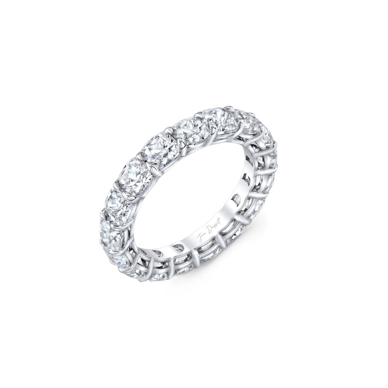 Olivia Cushion Lab Diamond Eternity Band image 1