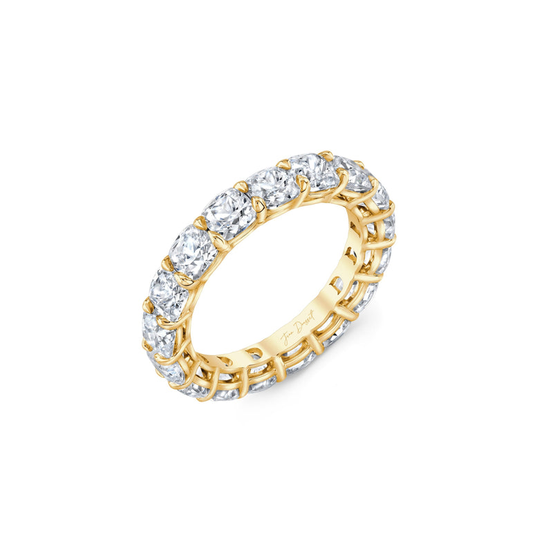 Olivia Cushion Lab Diamond Eternity Band image 2