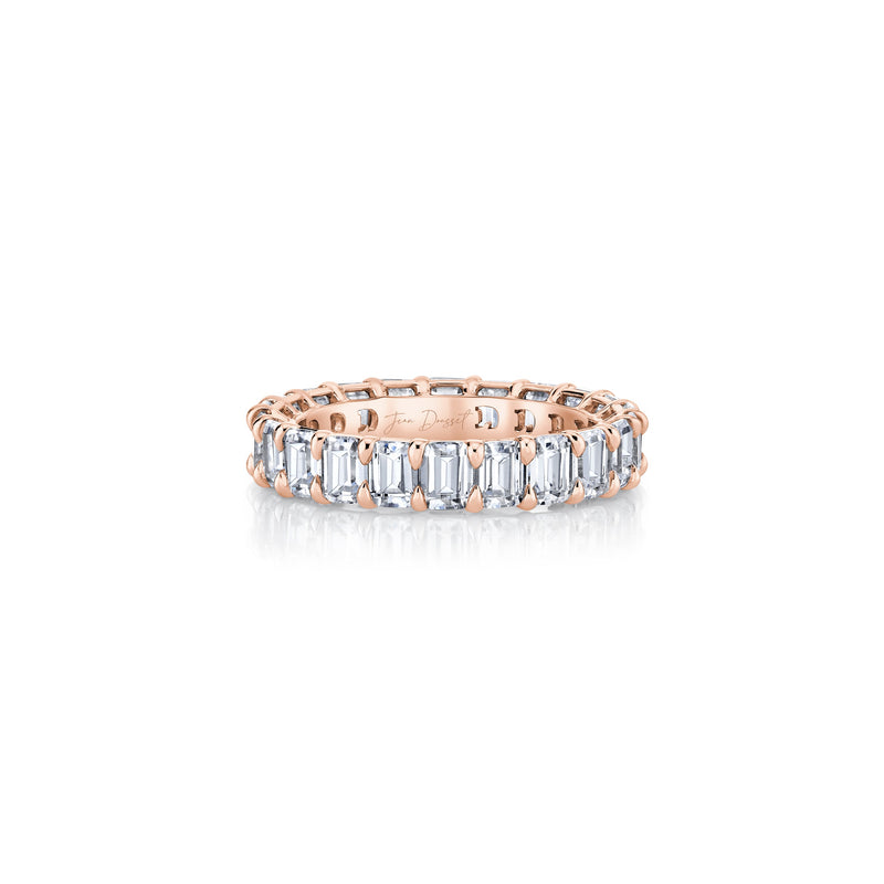 Olivia Emerald Lab Diamond Eternity Band image 14
