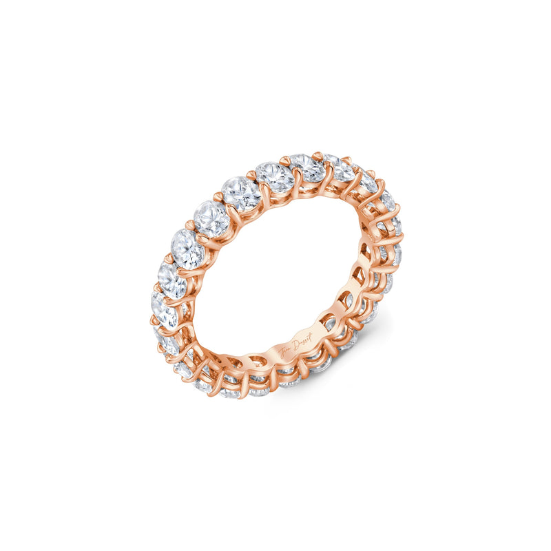 Olivia Oval Lab Diamond Eternity Band image 3