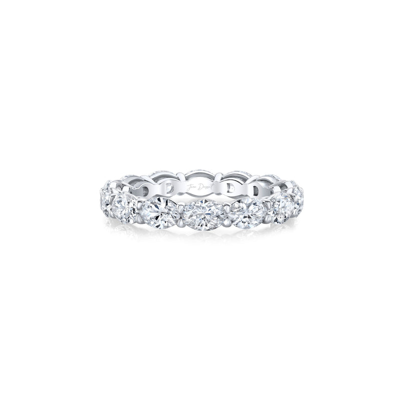 Olivia East-West Oval Lab Diamond Eternity Band image 15