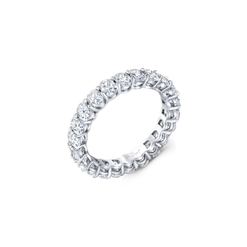 Olivia Oval Lab Diamond Eternity Band image 1