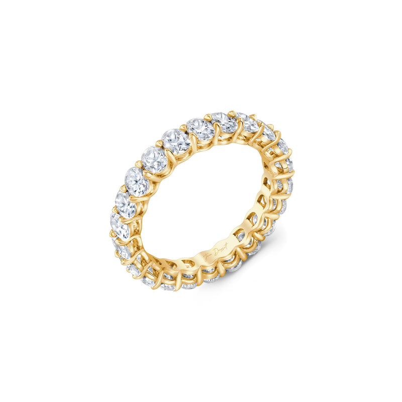 Olivia Oval Lab Diamond Eternity Band image 2