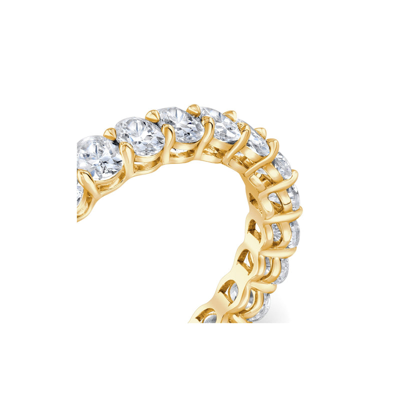 Olivia Oval Lab Diamond Eternity Band image 12