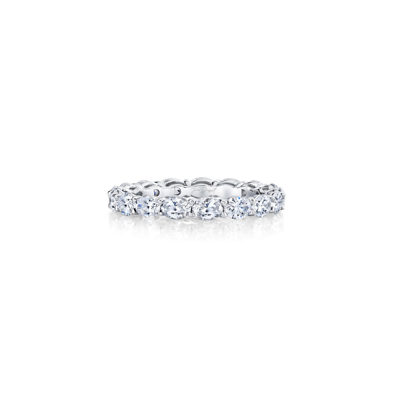 Olivia East-West Oval Lab Diamond Eternity Band image 6