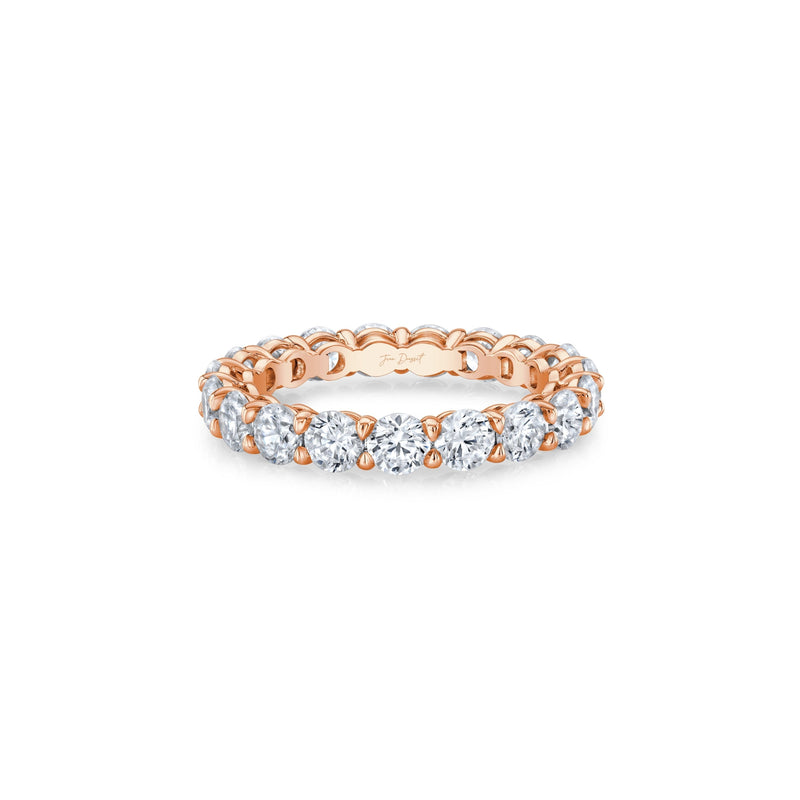 Olivia Large Round Brilliant Lab Diamond Eternity Band image 14