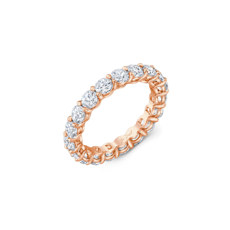 Olivia Round Brilliant Lab Diamond Eternity Band image 7