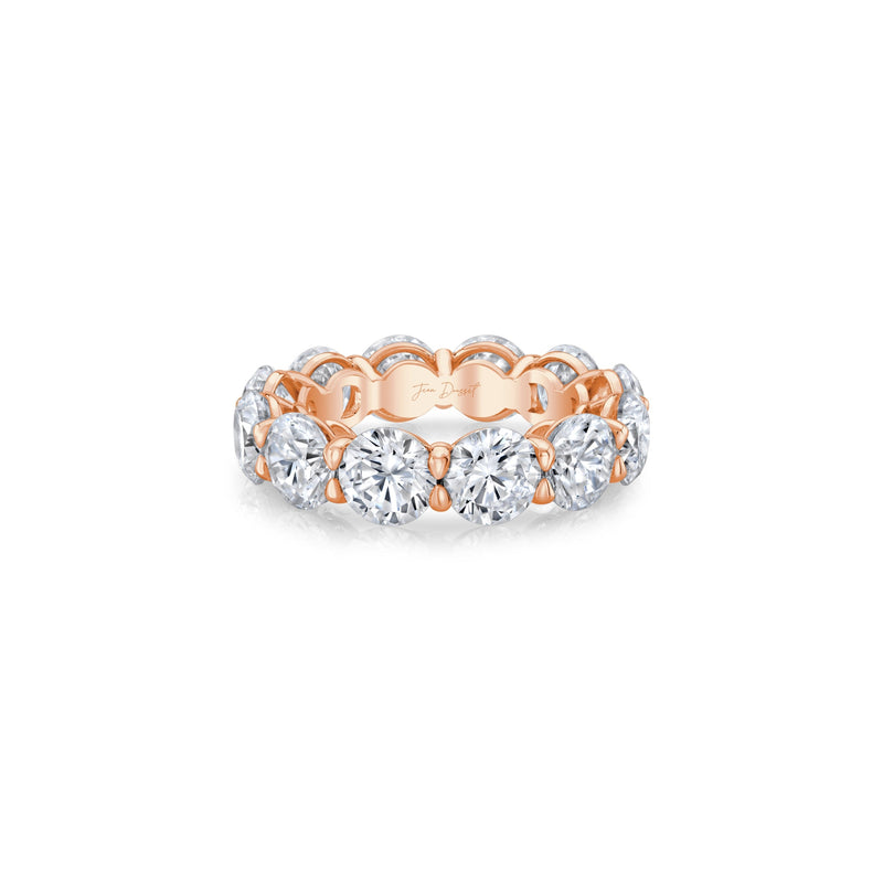 Olivia Large Round Brilliant Lab Diamond Eternity Band image 18