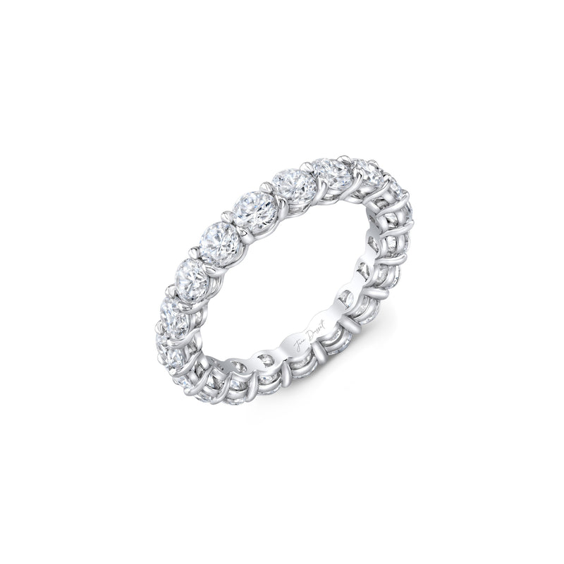 Olivia Round Brilliant Lab Diamond Eternity Band image 5