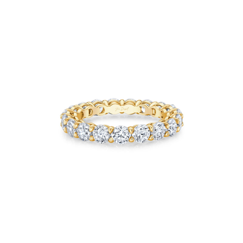 Olivia Large Round Brilliant Lab Diamond Eternity Band image 13