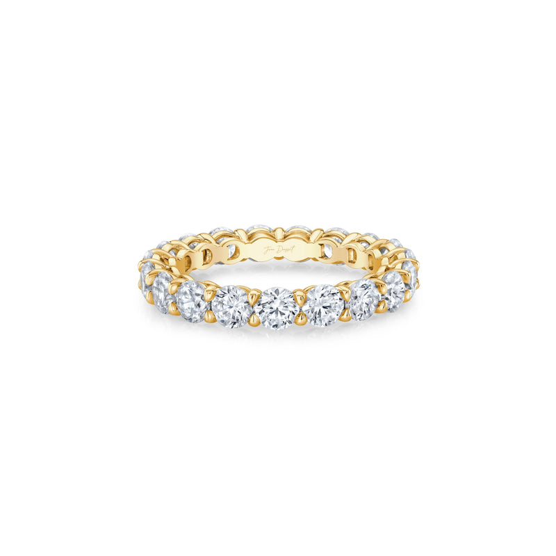 Olivia Round Brilliant Lab Diamond Eternity Band image 14