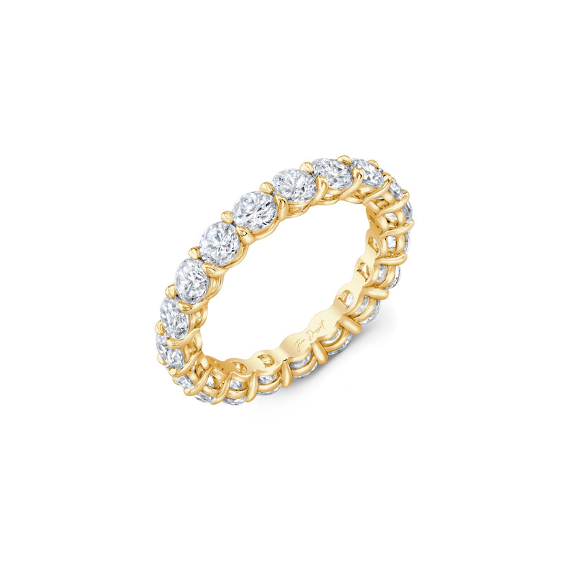 Olivia Round Brilliant Lab Diamond Eternity Band image 6
