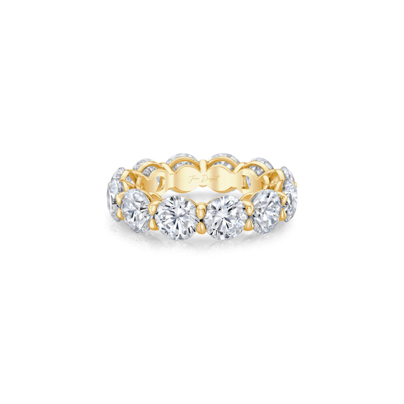 Olivia Large Round Brilliant Lab Diamond Eternity Band image 17