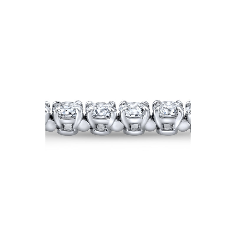 Olivia Round Brilliant Lab Diamond Tennis Bracelet image 6