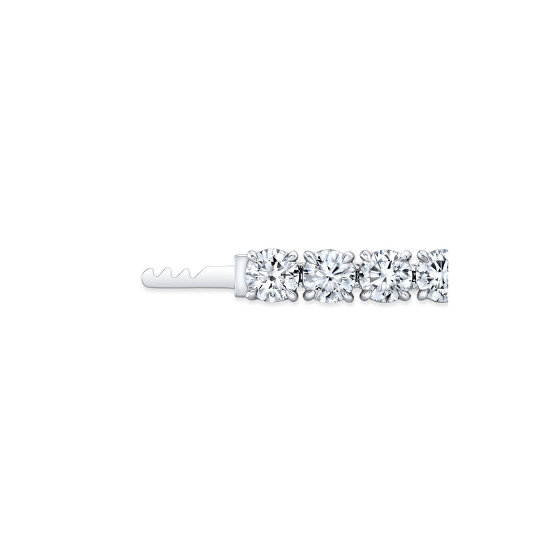 Olivia Round Brilliant Lab Diamond Tennis Bracelet image 8