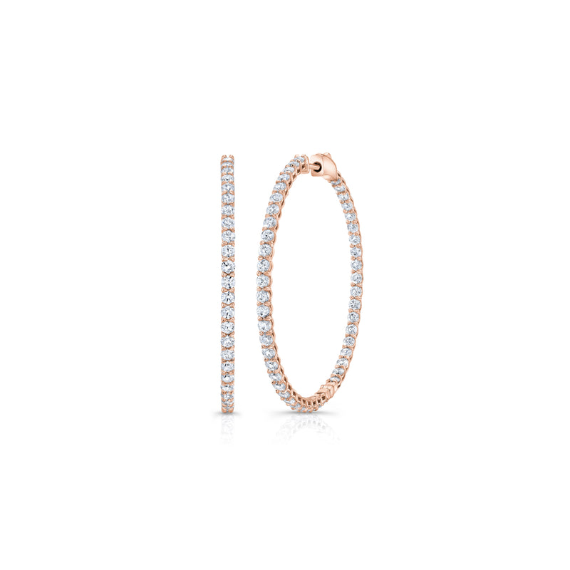 Olivia Lab Diamond Petite Inside Out Hoops image 17