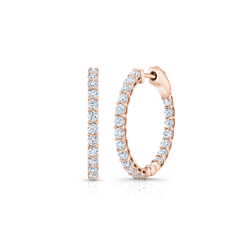 Olivia Lab Diamond Petite Inside Out Hoops image 8