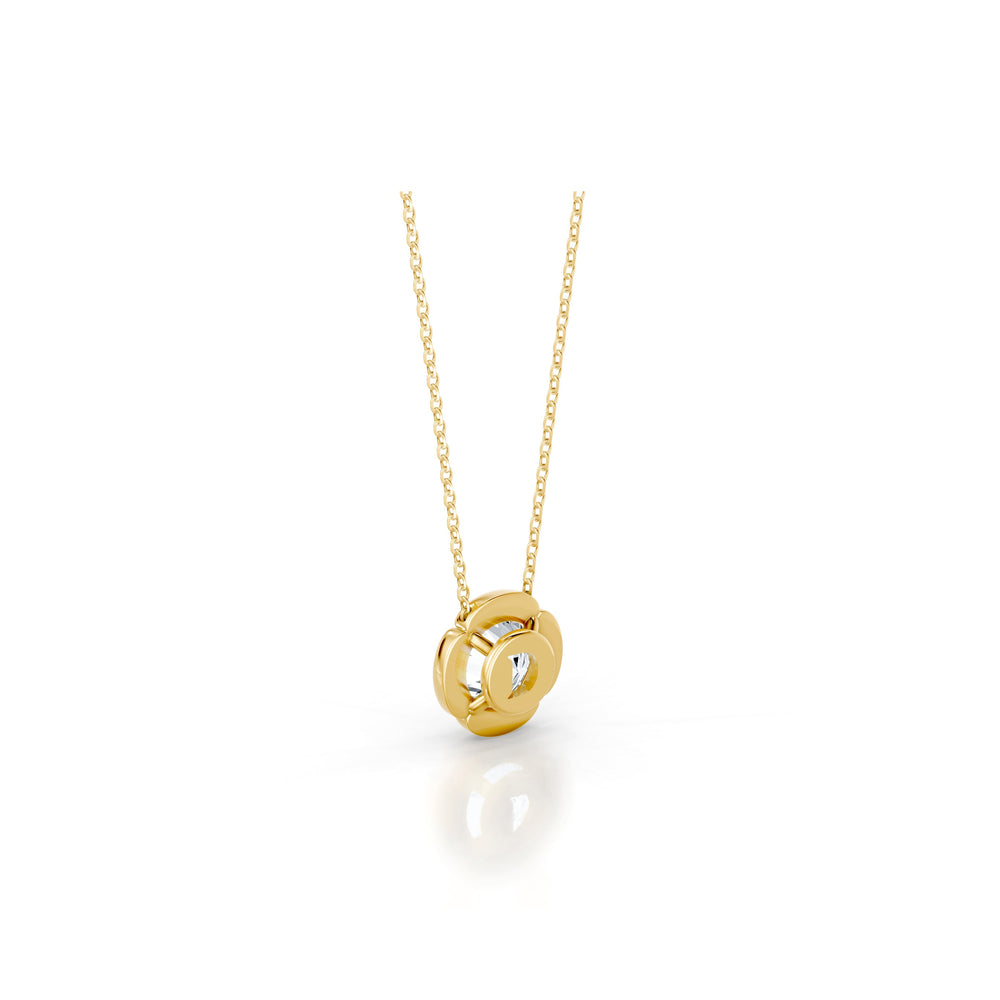 Dorée Lab Diamond Round Brilliant Pendant image 24