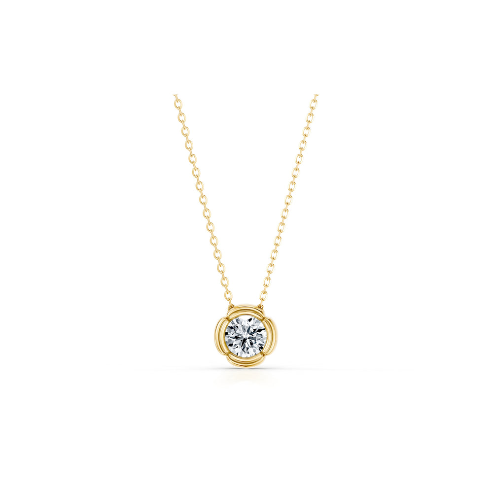 Dorée Lab Diamond Round Brilliant Pendant image 6