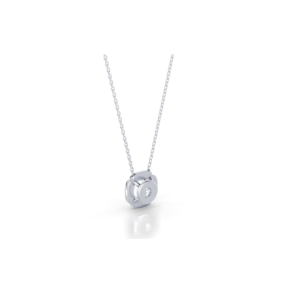 Dorée Lab Diamond Cushion Pendant image 19