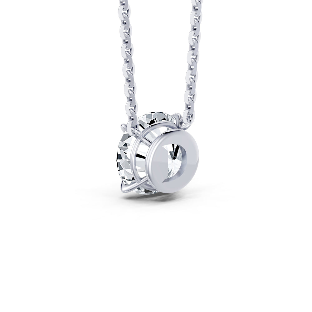 Claire Lab Diamond Round Brilliant Solitaire Pendant image 39