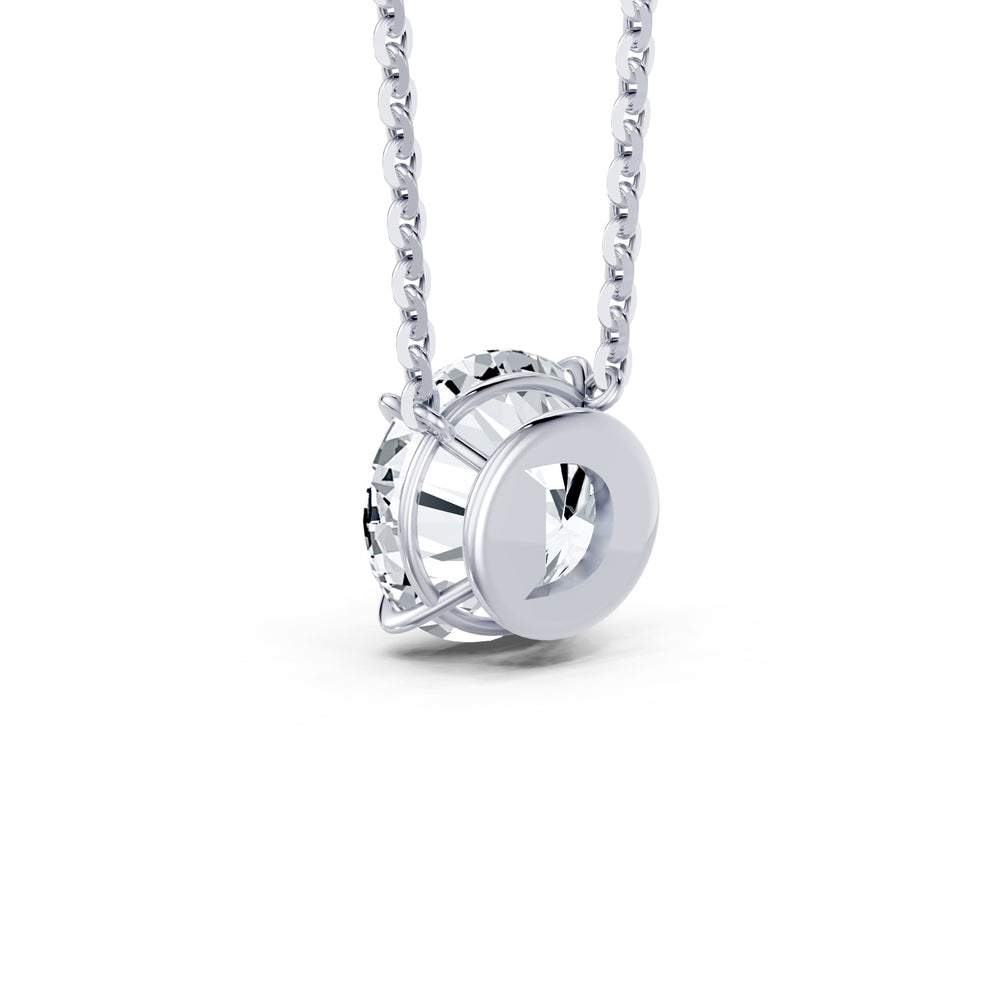 Claire Lab Diamond Round Brilliant Solitaire Pendant image 59